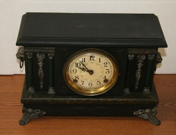 Very Ornate Antique Mantel Clock 1920's: Very Ornate Antique Mantel Clock 1920's-Thank you for viewing this Item. We hope that you are successful in your bidding. For over 30 years we have given the best possible customer