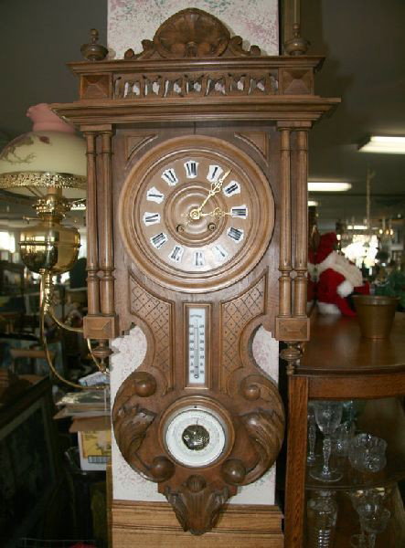 Black Forest German Wall Clock-Hand Carved: Black Forest German Wall Clock Hand Carved - Thank you for viewing this Item. We hope that you are successful in your bidding. For over 30 years we have given the best possible customer service to our