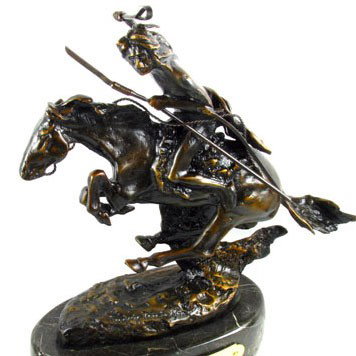 Frederic Remington Baby Bronze Reissue - Cheyenne: Frederic Remington Baby Bronze Reissue - Cheyenne - Bid with utmost confidence from GovernmentAuction.com. We have been in business for over 35 years, and pride ourselves on perfect customer service.