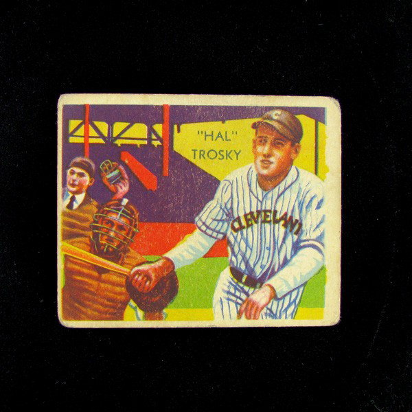 Hal Trosky#70 BP $20-$100 Green Dia Stars Baseball Card: Hal Trosky #70 BP $20-$100 Green Dia. Stars Baseball Card - Bid with utmost confidence from GovernmentAuction.com. We have been in business for over 35 years, and pride ourselves on perfect customer s