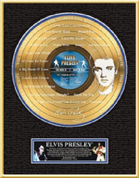 ELVIS PRESLEY ''The Number One Hits'' Etched Gold LP: ELVIS PRESLEY "The Number One Hits" - Bid with utmost confidence from GovernmentAuction.com. We have been in business for over 35 years, and pride ourselves on perfect customer service.