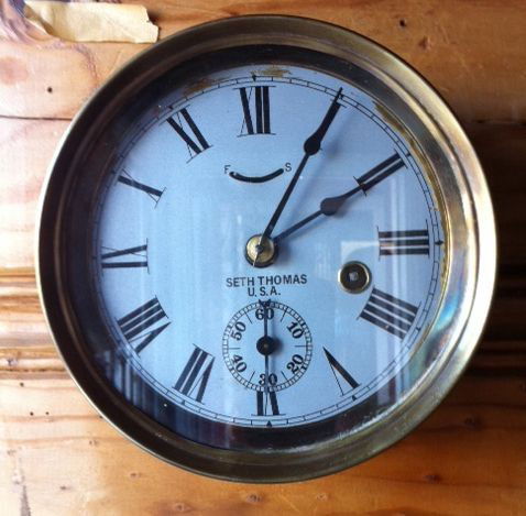 Seth Thomas Wall Clock-30 hour lever escapement 1880: Seth Thomas Wall Clock-30 hour lever escapement 1880- Thank you for viewing this Item. We hope that you are successful in your bidding. For over 30 years we have given the best possible c