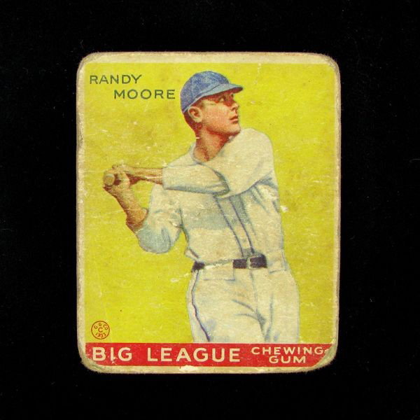 Randy Moore #69 BP $30-$165 Goudey Baseball Card: Randy Moore #69 BP $30-$165 Goudey Baseball Card - Bid with utmost confidence from GovernmentAuction.com. We have been in business for over 35 years, and pride ourselves on perfect customer service.