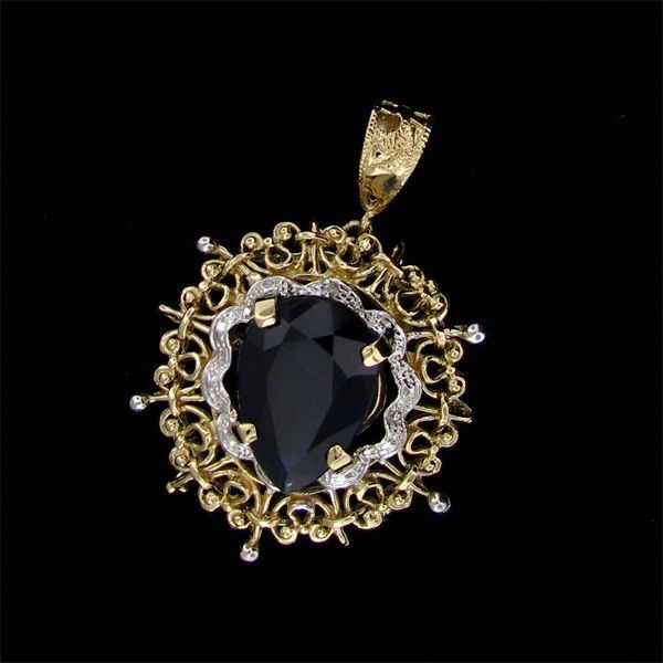 APP: 25k 13CT 14 kt. Gold, Sapphire & Diamond Pendant: 13.92CT 14 kt. Gold, Sapphire and Diamond Pendant - Appraisal Value: $25.4K - Bid with utmost confidence from GovernmentAuction.com. We have been in business for over 35 years, and pride ourselves on