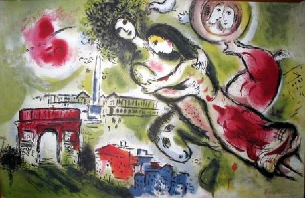 MARC CHAGALL Romeo & Juliet Print, Limited Edition: MARC CHAGALL: Romeo and Juliet Print - Bid with utmost confidence from GovernmentAuction.com. We have been in business for over 35 years, and pride ourselves on perfect customer service.