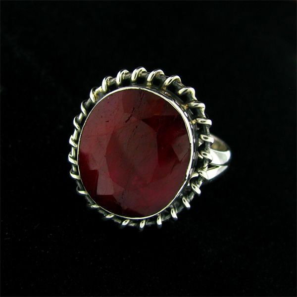 APP: 9.7k 11.42CT Ruby & Sterling Silver Ring: 11.42CT Ruby and Sterling Silver Ring - Appraisal Value: $9.7K - Bid with utmost confidence from GovernmentAuction.com. We have been in business for over 35 years, and pride ourselves on perfect custo