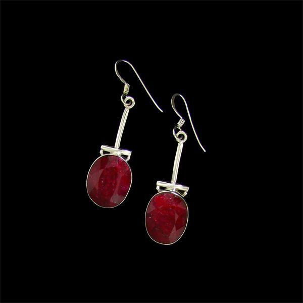 APP: 18k 21.58CT Ruby & Sterling Silver Earrings: 21.58CT Ruby and Sterling Silver Earrings - Appraisal Value: $18.0K - Bid with utmost confidence from GovernmentAuction.com. We have been in business for over 35 years, and pride ourselves on perfect 