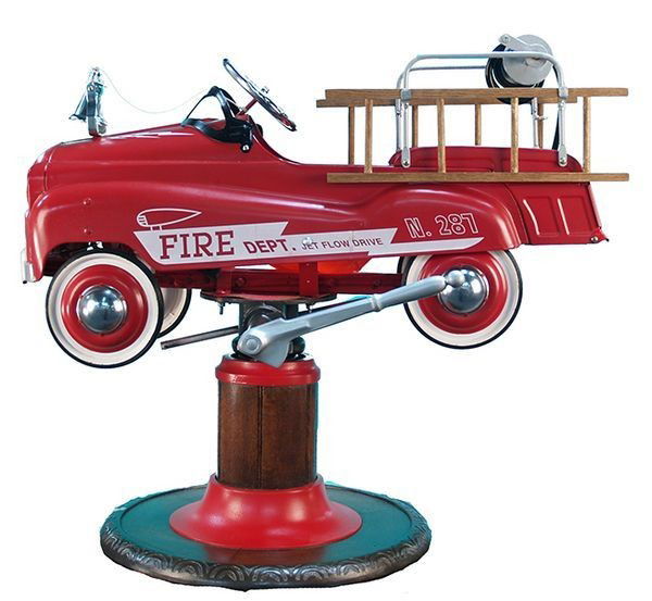 Fire Truck Pedal Car Product By Burns Novelty & Toy Co. - Oct 28, 2012
