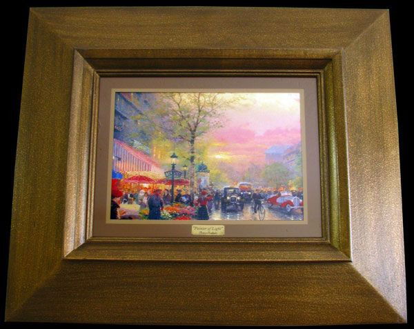 THOMAS KINKADE - Museum Framed Calendar Print: Thomas Kinkade, Museum Framed Calendar Print - Bid with utmost confidence from GovernmentAuction.com. We have been in business for over 35 years, and pride ourselves on perfect customer service.