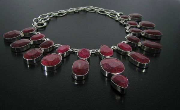 APP: 70.5k 188.84CT Ruby & Sterling Silver Necklace: 188.84CT Ruby and Sterling Silver Necklace - Appraisal Value: $70.5K - Bid with utmost confidence from GovernmentAuction.com. We have been in business for over 35 years, and pride ourselves on perfect