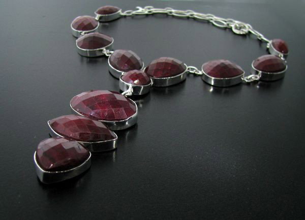 APP: 104.4k 283.56CT Ruby & Sterling Silver Necklace: 283.56CT Ruby and Sterling Silver Necklace - Appraisal Value: $104.4K - Bid with utmost confidence from GovernmentAuction.com. We have been in business for over 35 years, and pride ourselves on perfec