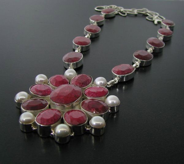 APP: 57.7k 151.69CT Ruby & Sterling Silver Necklace: 151.69CT Ruby and Sterling Silver Necklace - Appraisal Value: $57.6K - Bid with utmost confidence from GovernmentAuction.com. We have been in business for over 35 years, and pride ourselves on perfect