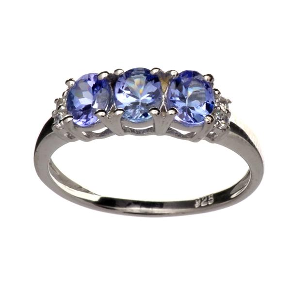 APP: 1.9k 0.92CT Tanzanite And Topaz Platinum Over Sterling Silver Ring: Gov. File: 88554 0.92CT Tanzanite And Topaz Platinum Over Sterling Silver Ring Retail Replacement Value: $1.9K Asset Type: Sterling Silver Ring Shipping: $19.95