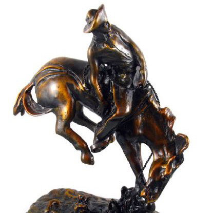 Frederic Remington Bronze Reissue - Outlaw: Frederic Remington Reproduction - Outlaw - Bid with utmost confidence from GovernmentAuction.com. We have been in business for over 35 years, and pride ourselves on perfect customer service.