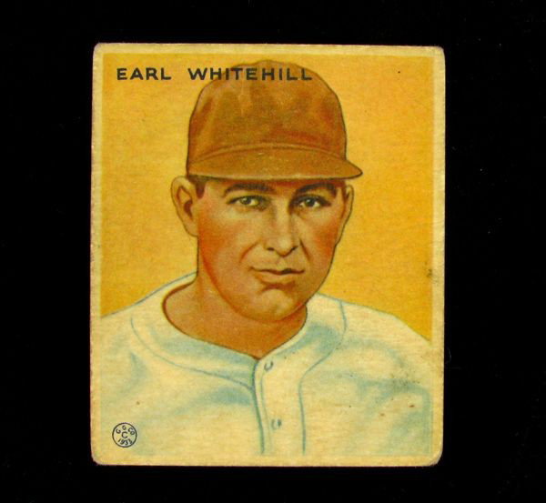 Earl Whitehill #124 BP $30-165 Goudey Baseball Card: Earl Whitehill #124 BP $30-165 Goudey Baseball Card - Bid with utmost confidence from GovernmentAuction.com. We have been in business for over 35 years, and pride ourselves on perfect customer service
