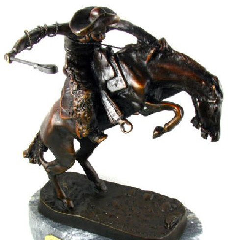 Frederic Remington Baby Bronze Reissue - Wooly Chaps: Frederic Remington Baby Bronze Reissue - Wooly Chaps - Bid with utmost confidence from GovernmentAuction.com. We have been in business for over 35 years, and pride ourselves on perfect customer servic