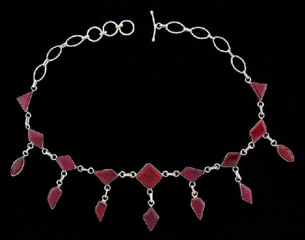 APP: 90.6k 108.47CT Ruby & Sterling Silver Necklace: 108.47CT Ruby and Sterling Silver Necklace - Appraisal Value: $90.6K - Bid with utmost confidence from GovernmentAuction.com. We have been in business for over 35 years, and pride ourselves on perfect