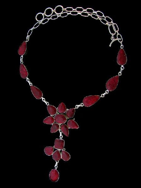 APP: 63.8k 121.27CT Ruby & Sterling Silver Necklace: 121.27CT Ruby and Sterling Silver Necklace - Appraisal Value: $63.7K - Bid with utmost confidence from GovernmentAuction.com. We have been in business for over 35 years, and pride ourselves on perfect