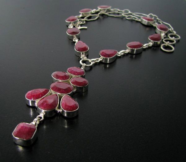 APP: 49.7k 134.52CT Ruby & Sterling Silver Necklace: 134.52CT Ruby and Sterling Silver Necklace - Appraisal Value: $49.6K - Bid with utmost confidence from GovernmentAuction.com. We have been in business for over 35 years, and pride ourselves on perfect