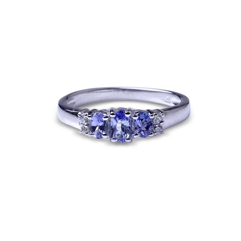 APP: 2.1k 0.89CT Tanzanite And Topaz Platinum Over Sterling Silver Ring: Gov. File: 88218 0.89CT Tanzanite And Topaz Platinum Over Sterling Silver Ring Retail Replacement Value: $2.1K Asset Type: Sterling Silver Ring Shipping: $19.95