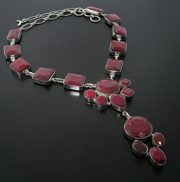 APP: 51.2k 134.66CT Ruby & Sterling Silver Necklace: 134.66CT Ruby and Sterling Silver Necklace - Appraisal Value: $51.1K - Bid with utmost confidence from GovernmentAuction.com. We have been in business for over 35 years, and pride ourselves on perfect