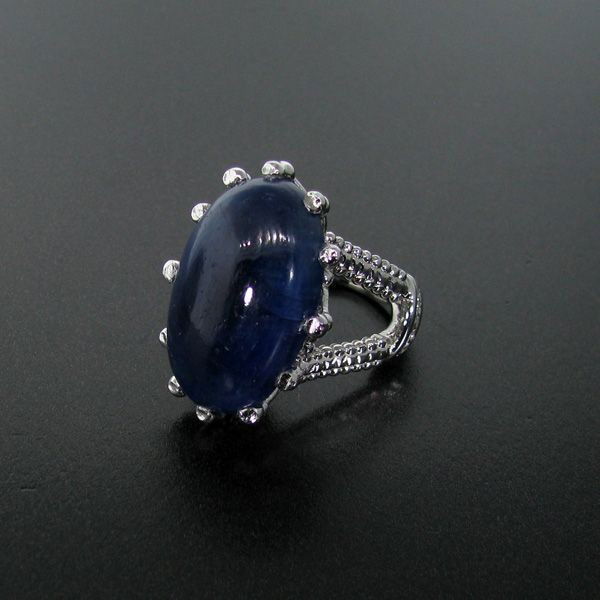 APP: 10k 31CT Blue Sapphire & Platinum Silver Ring: 31.94CT Blue Sapphire, and Platinum Plated Silver Ring - Appraisal Value: $10.8K - Bid with utmost confidence from GovernmentAuction.com. We have been in business for over 35 years, and pride ourselve