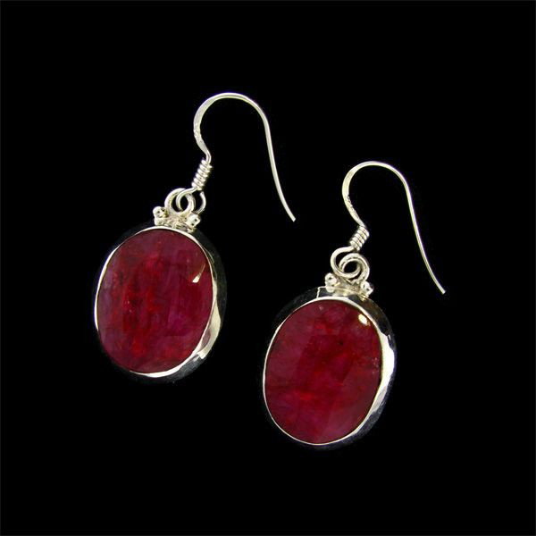 APP: 19.2k 23.70CT Ruby & Sterling Silver Earrings: 23.70CT Ruby and Sterling Silver Earrings - Appraisal Value: $19.2K - Bid with utmost confidence from GovernmentAuction.com. We have been in business for over 35 years, and pride ourselves on perfect 