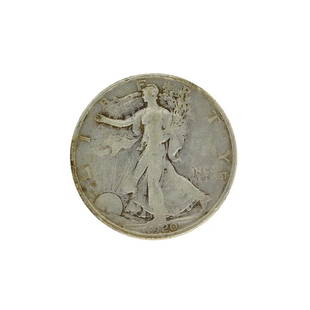 1920-S Walker Half Dollar Coin: Gov. File: C-55152 1920-S Walker Half Dollar Coin Asset Type: Half Dollar Coin Shipping: $9.95