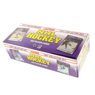 1991 Score NHL Collector Set Hockey Cards 440ct.: Gov. File: T-06198 1991 Score NHL Collector Set Hockey Cards 440ct. Asset Type: Collectable Card Shipping: $29.95