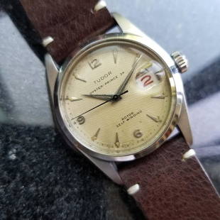 *Rolex Tudor Vintage 1957 Oyster Prince 34 Automatic Swiss Mens Watch -P-: Gov. File: H-57727 *Rolex Tudor Vintage 1957 Oyster Prince 34 Automatic Swiss Mens Watch -P- Asset Type: ROLEX Watch Shipping: $19.95