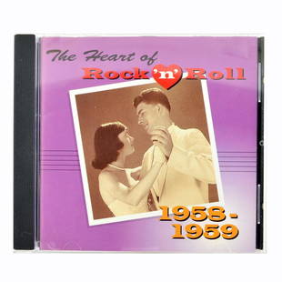 The Heart Of Rock 'N' Roll 1958 - 1959 CDs: Gov. File: T-13192 The Heart Of Rock 'N' Roll 1958 - 1959 CDs Asset Type: Collectable CDs Shipping: $29.95