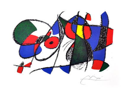 JOAN MIRO Volume II - VIII Print, 261 of 500: Gov. File: P-08465 Joan Miro JOAN MIRO: Volume II - VIII Print 24 inches x 18 inches (Unframed) Asset Type: Joan Miro Print Shipping: $24.95