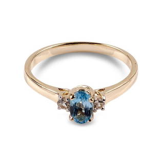 APP: 0.6k 14KT. Gold, 0.60CT Topaz And White Sapphire Ring: Gov. File: 87066 14KT. Gold, 0.60CT Topaz And White Sapphire Ring Retail Replacement Value: $0.6K Asset Type: 14KT. Ring Shipping: $19.95
