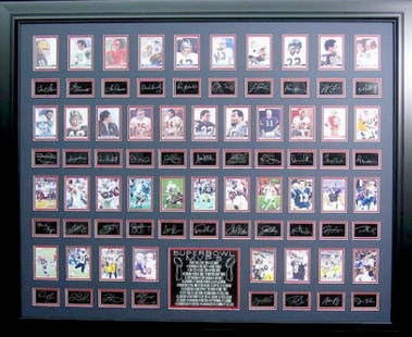 *Rare Super Bowl MVP's Museum Framed Collage - Plate Signed: Gov. File: M-22183 *Rare Super Bowl MVP's Museum Framed Collage - Plate Signed Asset Type: Collectable Shipping: $39.95. Item may be pick up only, or require additional shipping charges due to