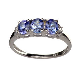 APP: 1.9k 0.92CT Tanzanite And Topaz Platinum Over Sterling Silver Ring: Gov. File: 88556 0.92CT Tanzanite And Topaz Platinum Over Sterling Silver Ring Retail Replacement Value: $1.9K Asset Type: Sterling Silver Ring Shipping: $19.95