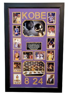 *Outstanding Kobe Bryant Memorabilia Piece Plate Signed -Great Investment!: Gov. File: M-17892 *Outstanding Kobe Bryant Memorabilia Piece Plate Signed -Great Investment! Asset Type: Collectable Shipping: $39.95. Item may be pick up only, or require additional shipping