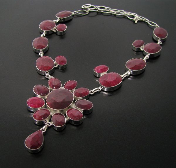 APP: 68.1k 182.90CT Ruby & Sterling Silver Necklace: 182.90CT Ruby and Sterling Silver Necklace - Appraisal Value: $68.1K - Bid with utmost confidence from GovernmentAuction.com. We have been in business for over 35 years, and pride ourselves on perfect