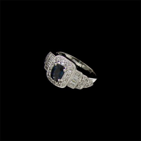 APP: 14k 14kt White Gold, 1CT Sapphire & Diamond Ring: 14 kt. White Gold, 0.74CT Sapphire and Diamond Ring - Appraisal Value: $14.7K - Bid with utmost confidence from GovernmentAuction.com. We have been in business for over 35 years, and pride ourselves o