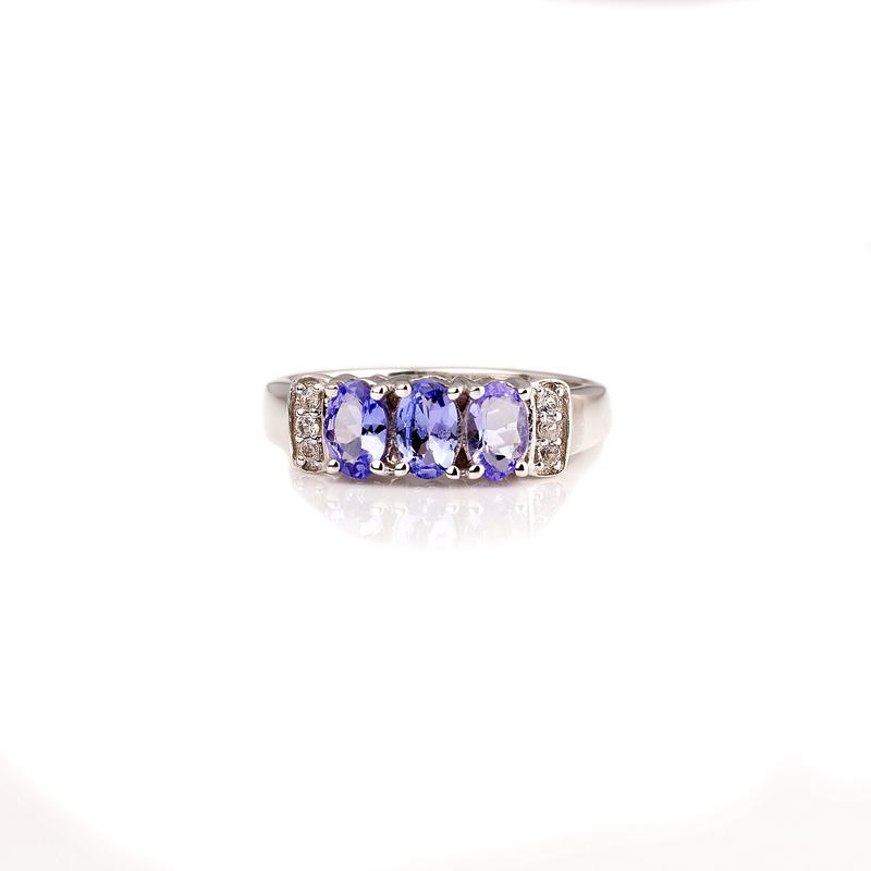 APP: 1.4k Fine Jewelry 1.20CT Tanzanite And Topaz Platinum Over Sterling Silver Ring: Gov. File: H-02713 Fine Jewelry 1.20CT Tanzanite And Topaz Platinum Over Sterling Silver Ring Retail Replacement Value: $1.4K Asset Type: Sterling Silver Ring Shipping: $19.95
