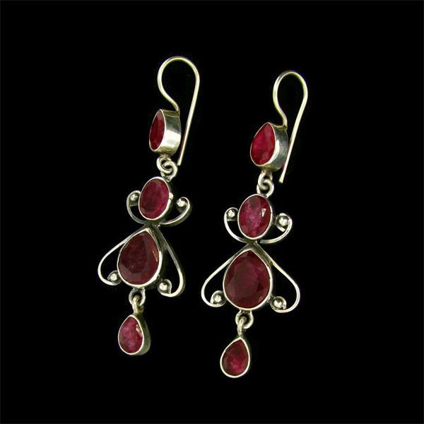 APP: 11.1k 6.58CT Ruby & Sterling Silver Earrings: 6.58CT Ruby and Sterling Silver Earrings - Appraisal Value: $11.0K - Bid with utmost confidence from GovernmentAuction.com. We have been in business for over 35 years, and pride ourselves on perfect c