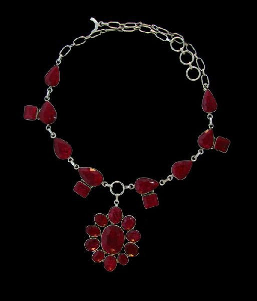 APP: 98.6k 190.21CT Ruby & Sterling Silver Necklace: 190.21CT Ruby and Sterling Silver Necklace - Appraisal Value: $98.6K - Bid with utmost confidence from GovernmentAuction.com. We have been in business for over 35 years, and pride ourselves on perfect