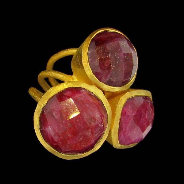 APP: 8k 24kt Gold, 20CTRuby, & Sterling Silver Ring: 24 kt. Gold Overlay, 20.41CT Ruby, And Sterling Silver Ring - Appraisal Value: $8.8K - Bid with utmost confidence from GovernmentAuction.com. We have been in business for over 35 years, and pride ours