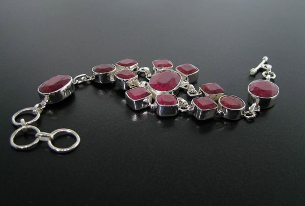 APP: 17.8k 45.45CT Ruby & Sterling Silver Bracelet: 45.45CT Ruby and Sterling Silver Bracelet - Appraisal Value: $17.7K - Bid with utmost confidence from GovernmentAuction.com. We have been in business for over 35 years, and pride ourselves on perfect 