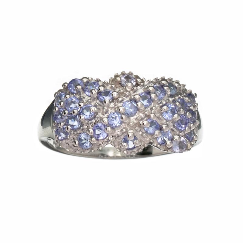 APP: 1.1k Fine Jewelry 0.81CT Round Cut Tanzanite Over Sterling Silver Ring: Gov. File: H-17354 Fine Jewelry 0.81CT Round Cut Tanzanite Over Sterling Silver Ring Retail Replacement Value: $1.1K Asset Type: Sterling Silver Ring Shipping: $19.95