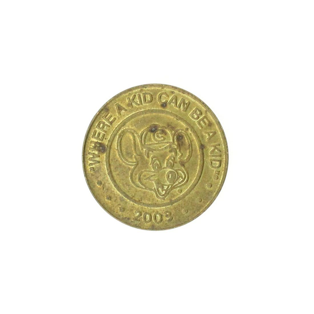 2003 Chuck E. Cheese Token: Gov. File: C-65603 2003 Chuck E. Cheese Token Asset Type: Coin Shipping: $9.95