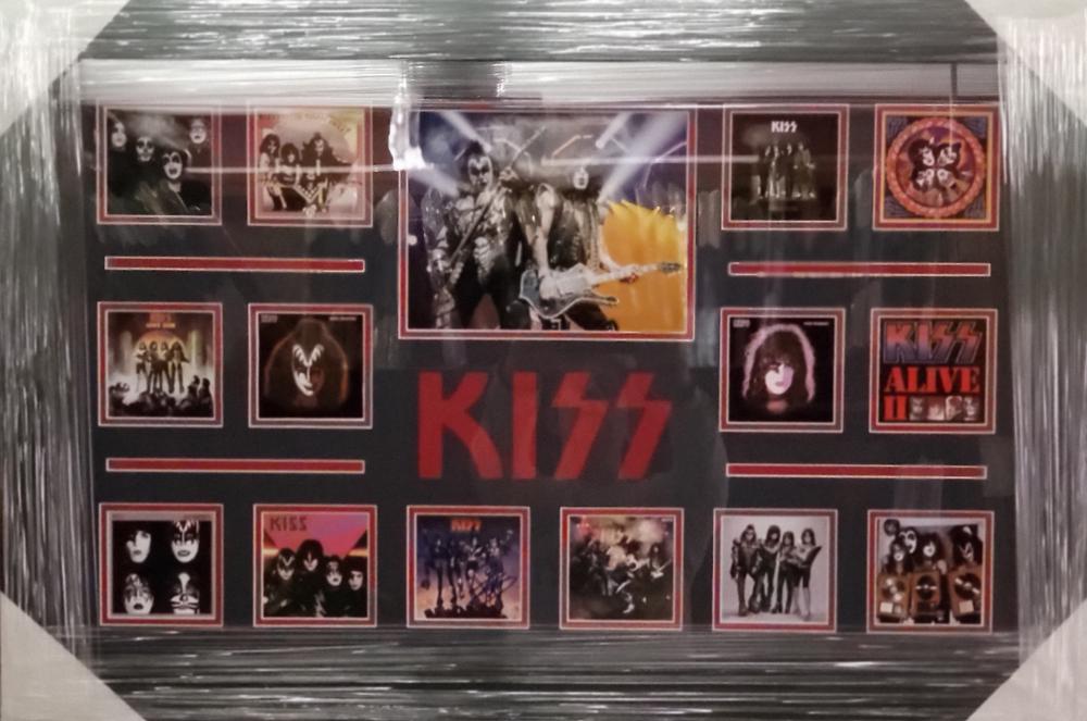 Rare KISS Mini Album Covers Museum Framed Collage: Gov. File: M-29389 Rare KISS Mini Album Covers Museum Framed Collage Asset Type: CollectableShipping: $39.95. Item may be pick up only, or require additional shipping charges due to weight or size.