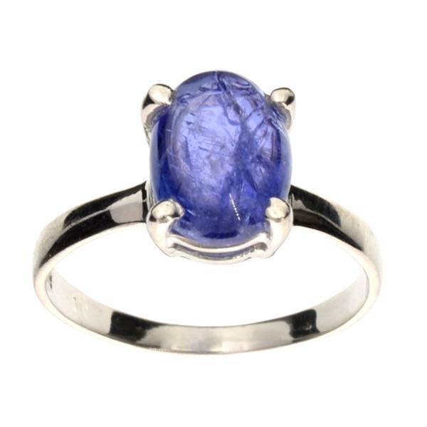 APP: 1k Fine Jewelry Designer Sebastian 3.75CT Oval Cut Cabochon Tanzanite and Sterling Silver Ring: Gov. File: K-02691 Fine Jewelry Designer Sebastian 3.75CT Oval Cut Cabochon Tanzanite and Sterling Silver Ring Retail Replacement Value:$0.9K Asset Type: Sterling Silver Ring Shipping: $19.95