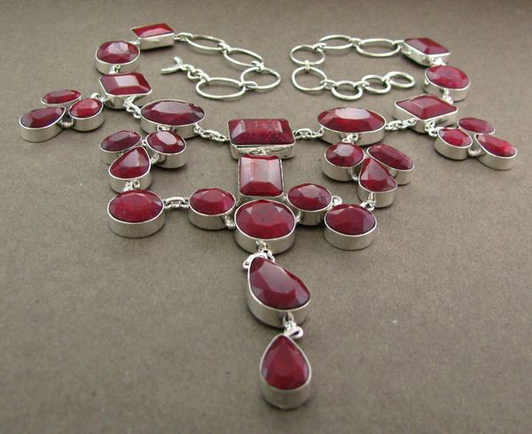 APP: 119.3k 344.79CT Ruby & Sterling Silver Necklace: 344.79CT Ruby and Sterling Silver Necklace - Appraisal Value: $119.3K - Bid with utmost confidence from GovernmentAuction.com. We have been in business for over 35 years, and pride ourselves on perfec
