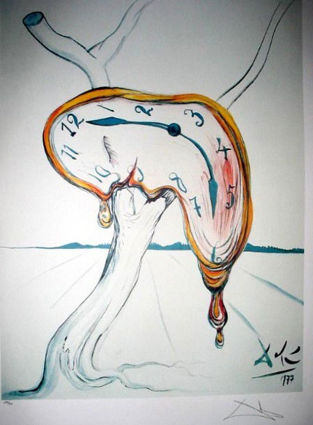 SALVADOR DALI Tearful Soft Watch Print, Ltd Edn: SALVADOR DALI: Tearful Soft Watch Print - Bid with utmost confidence from GovernmentAuction.com. We have been in business for over 35 years, and pride ourselves on perfect customer service.