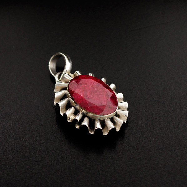 APP: 8.8k 23.69CT Ruby & Sterling Silver Pendant: 23.69CT Ruby and Sterling Silver Pendan - Appraisal Value: $8.7K - Bid with utmost confidence from GovernmentAuction.com. We have been in business for over 35 years, and pride ourselves on perfect cus